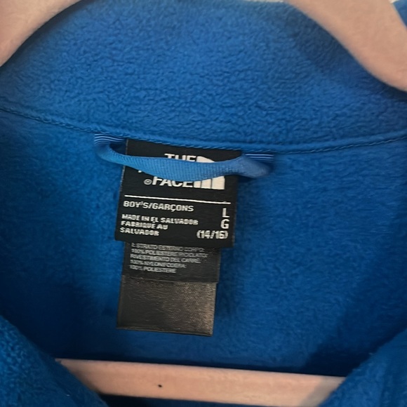 Boys north face fleece jacket size large - Picture 3 of 5